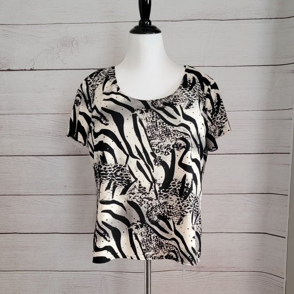 7 for $35 - Elementz Short Sleeve Blouses - Size XLarge (7 pieces) - Picture 3 of 12